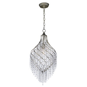 Twirl-One Light Pendant-11.5 Inches wide by 25 inches high - 605046