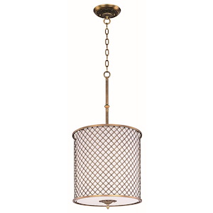 Manchester-Four Light Pendant in Modern style-17.75 Inches wide by 34 inches high - 374059