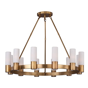 Contessa-Twelve Light Chandelier in European style-35 Inches wide by 28 inches high - 1213540