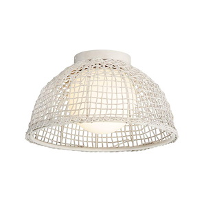 Cestino - 1 Light Flush Mount-8.5 Inches Tall and 15.75 Inches Wide - 1342417
