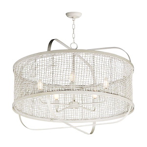 Cestino - 5 Light Pendant-18.75 Inches Tall and 30 Inches Wide - 1342422