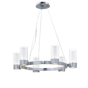 Silo - 27 Inch 12W 6 LED Chandelier - 1027858