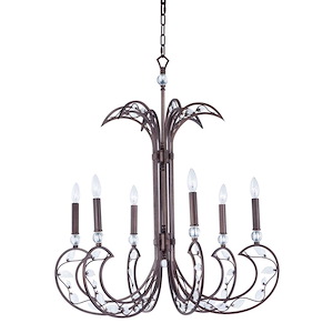 Autumn-Six Light Pendant-31 Inches wide by 35.25 inches high - 605032