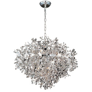 Comet-Thirteen Light Chandelier in Crystal style-35 Inches wide by 27 inches high - 259481