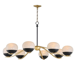 Lucerne - 8 Light Chandelier-22.75 Inch Tall and 42.75 Inch Wide - 1369811