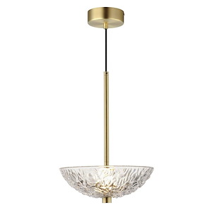 Metropolis - 6W 1 LED Pendant-13.75 Inches Tall and 10 Inches Wide