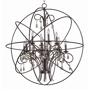 Orbit-Twelve Light Pendant in Modern style-40 Inches wide by 43.5 inches high - 514041