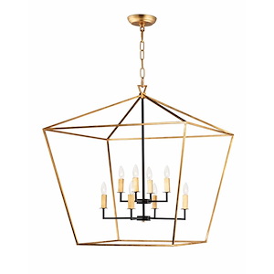 Abode-Eight Light 2-Tier Chandelier-32.5 Inches wide by 35.75 inches high - 819370