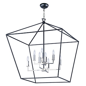 Abode-Eight Light Chandelier-32.5 Inches wide by 35.75 inches high