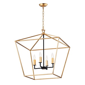 Abode-Four Light Chandelier-24.5 Inches wide by 27.75 inches high - 819369