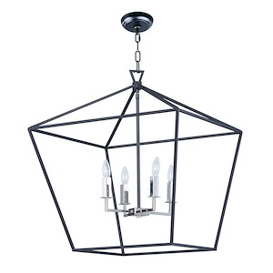 Abode - 24.5 Inch Four Light Chandelier - 605157