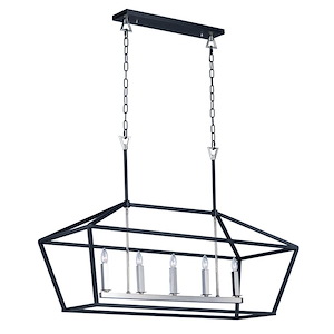 Abode-Four Light Chandelier-18.5 Inches wide by 38.25 inches high - 1090294