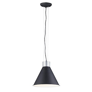 Storehouse-12W 1 LED Pendant-13.75 Inches wide by 13 inches high