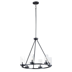 Sentinel - 6 Light Chandelier-22.75 Inches Tall and 24 Inches Wide - 1087767