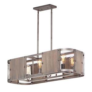 Outland-Six Light Pendant-15 Inches wide by 11.5 inches high - 882601