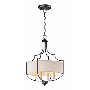 Savant-4 Light Chandelier-20.25 Inches wide by 26 inches high - 1213542