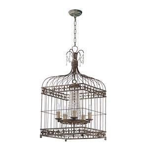 Gisele-Five Light Pendant-16.75 Inches wide by 33 inches high - 605137