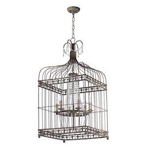 Gisele-Six Light Pendant-22 Inches wide by 43.5 inches high