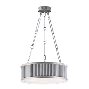 Ruffle-Four Light Pendant-17.5 Inches wide by 26.75 inches high - 657801