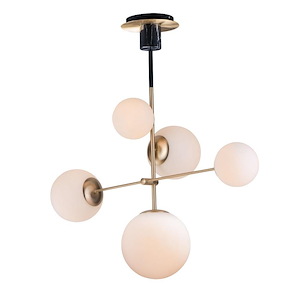 Vesper-5 Light Pendant-15 Inches wide by 38.25 inches high - 1027889