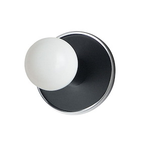 Hollywood - 6W 1 LED Wall Sconce with Bulb Included-5 Inches Tall and 5 Inches Wide - 1342429