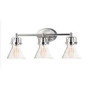 Seafarer - 18W 3 LED Bath Vanity with Bulb In Traditional Style-10 Inches Tall and 24.25 Inches Wide - 1311080