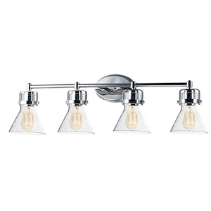 Seafarer - 24W 4 LED Bath Vanity with Bulb In Traditional Style-10 Inches Tall and 33.25 Inches Wide - 1311081
