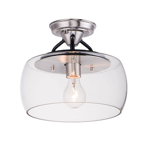 Goblet-1 Light Semi-Flush Mount-11 Inches wide by 9.25 inches high - 1027550