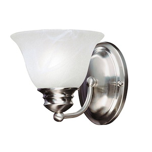 Malaga-1 Light Wall Sconce in Transitional style-6 Inches wide by 6.5 inches high - 64970