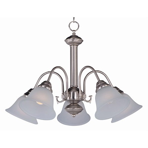 Malaga-Five Light Chandelier in Transitional style-24 Inches wide by 17 inches high
