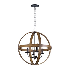Compass-4 Light Pendant-22.5 Inches wide by 24.75 inches high - 1024551