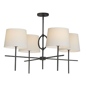 Paoli - 4 Light Chandelier-17.25 Inches Tall and 36 Inches Wide - 1326598