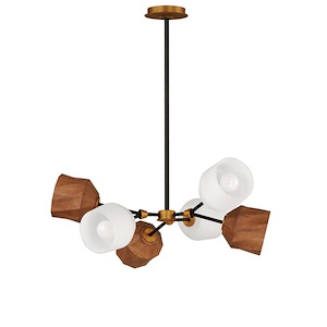 Akimbo - 36W 6 LED Pendant-15.75 Inches Tall and 30.75 Inches Wide - 1284021