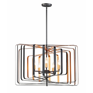 Radial-Five Light Pendant-30 Inches wide by 20.75 inches high - 882616