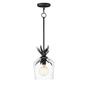 Paloma - 1 Light Pendant-12 Inches Tall and 7.75 Inches Wide - 1342435