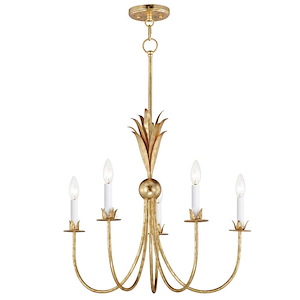 Paloma - 5 Light Chandelier-22.5 Inches Tall and 26 Inches Wide - 1265867