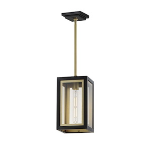 Neoclass - 1 Light Outdoor Pendant-12.5 Inches Tall and 7 Inches Wide - 1265868