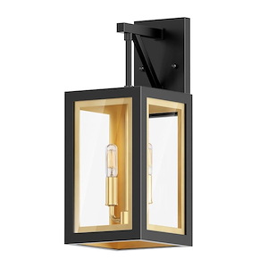 Neoclass - 2 Light Outdoor Wall Mount-18 Inches Tall and 7 Inches Wide - 1265870