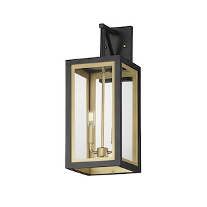 Neoclass - 2 Light Outdoor Wall Mount-21 Inches Tall and 8 Inches Wide