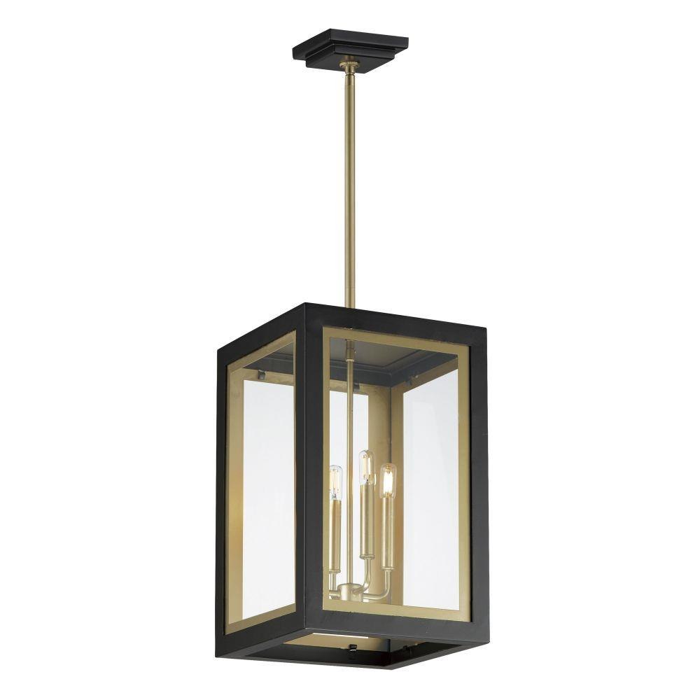 Maxim Lighting - 30058CLBKGLD - Neoclass - 4 Light Outdoor Pendant