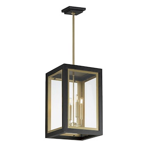 Neoclass - 4 Light Outdoor Pendant-20 Inches Tall and 12 Inches Wide - 1265871