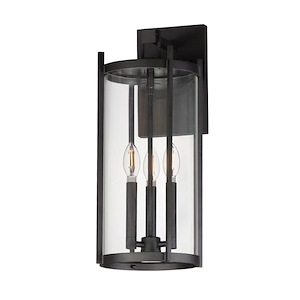 Belfry - 3 Light Outdoor Wall Sconce-20 Inches Tall and 9 Inches Wide - 1342440