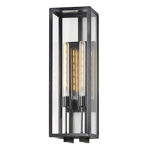Catalina - 2 Light Outdoor Wall Mount In Industrial Style-26 Inches Tall and 8 Inches Wide - 1284191