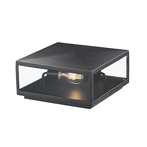 Catalina - 2 Light Outdoor Deck Lantern-6.25 Inch Tall and 13 Inch Wide - 1369817