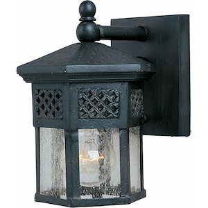 Scottsdale-1 Light Outdoor Wall Lantern in Mediterranean style-9.5 Inches wide by 21 inches high - 1333929