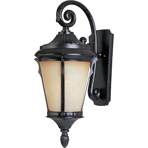 Odessa-1 Light Outdoor Wall Lantern in Early American style-11.5 Inches wide by 26.5 inches high