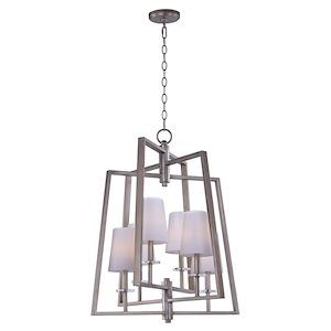 Swing-Six Light Chandelier-24 Inches wide by 30 inches high
