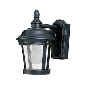 Dover DC-1 Light Outdoor Wall Lantern in Mediterranean style-8 Inches wide by 19.5 inches high
