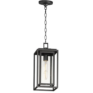 Cabana - 1 Light Outdoor Pendant-15.5 Inches Tall and 7 Inches Wide