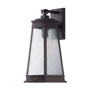 Schooner-1 Light Outdoor Wall Lantern-7 Inches wide by 17 inches high